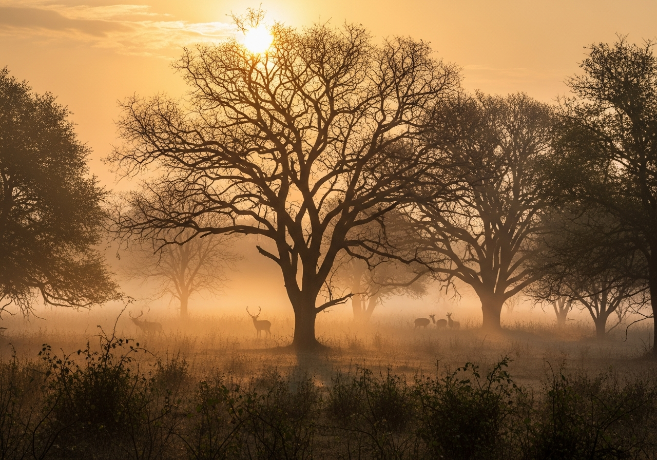 Ranthambore Jungle Sunrise