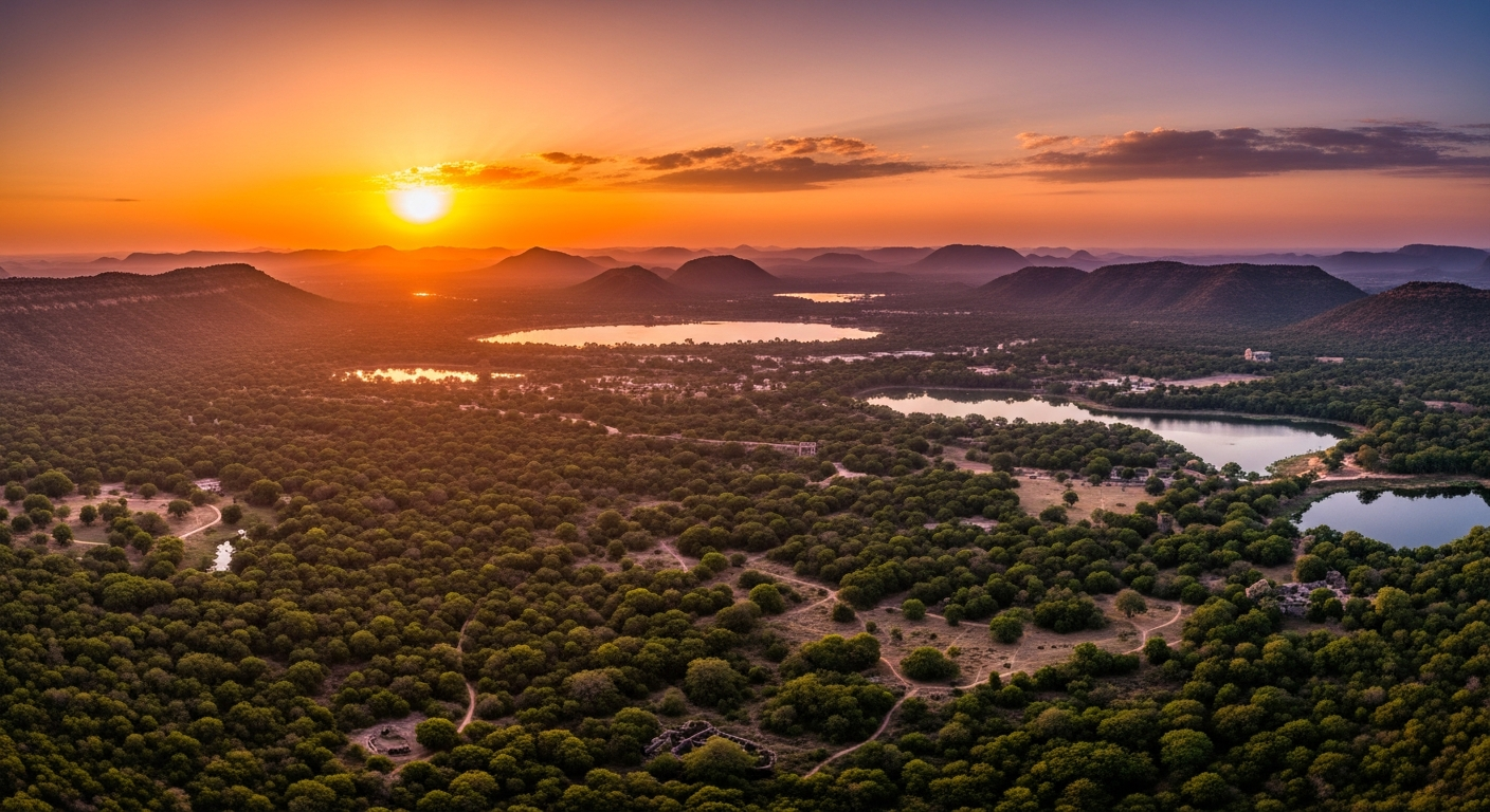 Ranthambore Aerial View